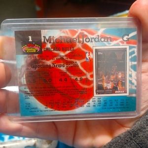 Michael Jordan 1990 Topps basketball card